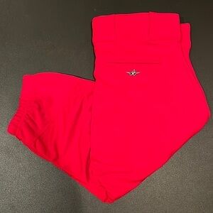 Allison Athletic Football Pants Red Large NWOT
